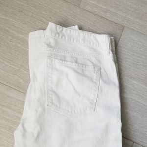 Banana republic white skinny jeans